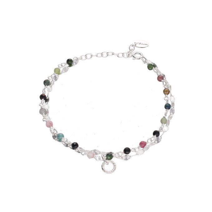 BRACELET HANAE TOURMALINE ROSE 