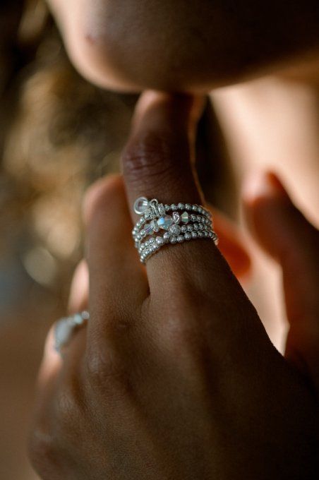 BAGUE SUN SEA BLANC