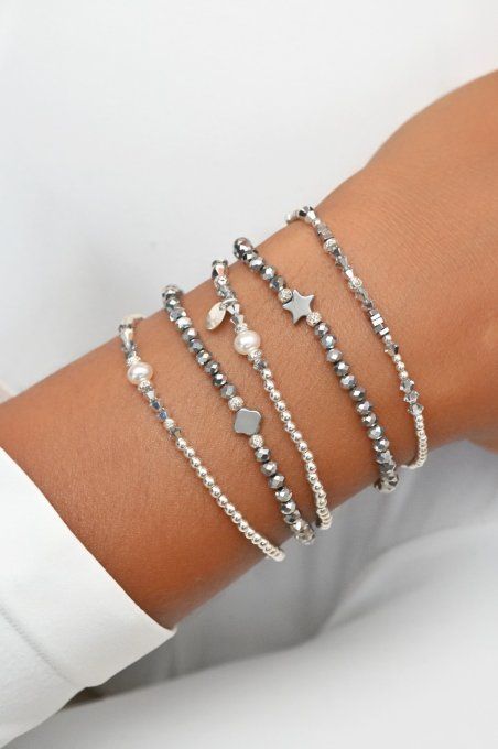 BRACELET LALY GRIS 